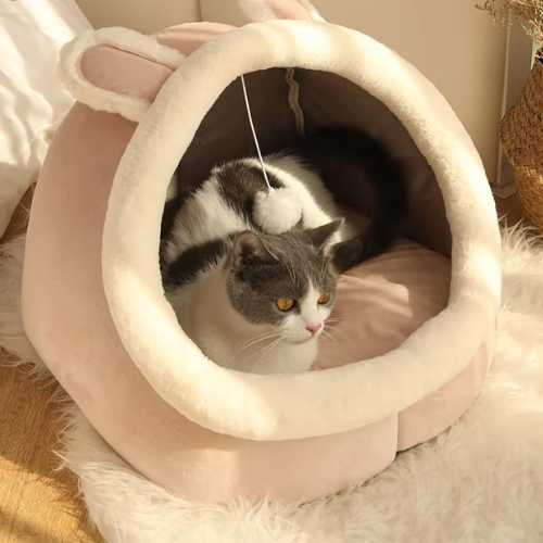 Canane-pour-chat-Lapin-Rose-Principal