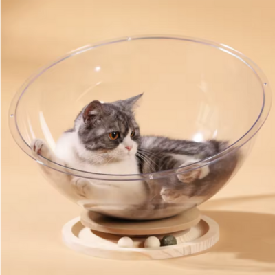 hamac-pour-chat-avec-noir-et-blanc