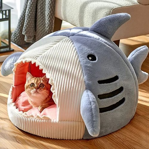 niche-pour-chat-BigShark-chat-gauche