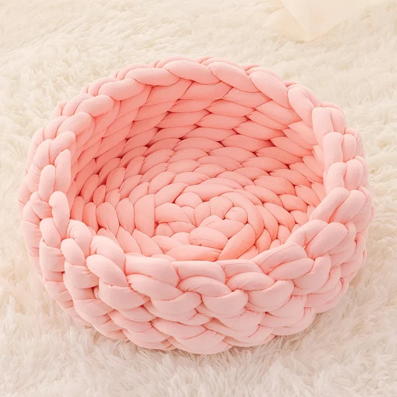 panier-pour-chat-Tricatâą-rose