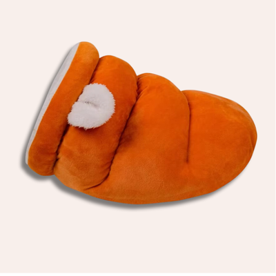 lit-pour-chat-Cocooning-orange-profil-droit