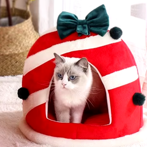 niche-pour-chat-Cat-Do-Noel-chatbeige-droit